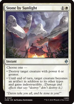 Stone by Sunlight (HOB-027) (Foil)
