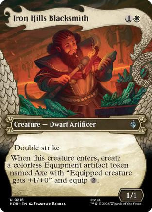 Iron Hills Blacksmith (Showcase) (HOB-216) (Foil)
