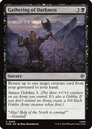 Gathering of Darkness (HOB-068) (Foil)
