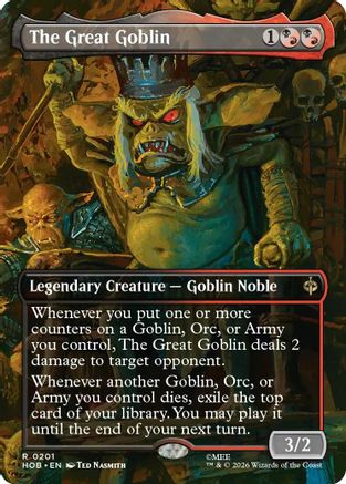 The Great Goblin (Borderless) (HOB-201) (Foil)