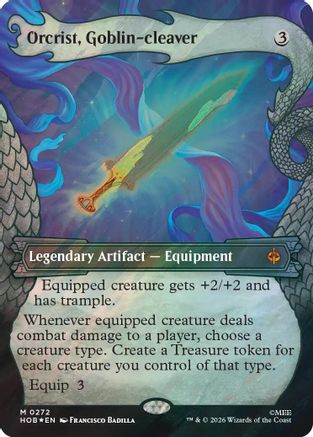 Orcrist, Goblin-cleaver (Showcase) (Surge Foil) (HOB-272)