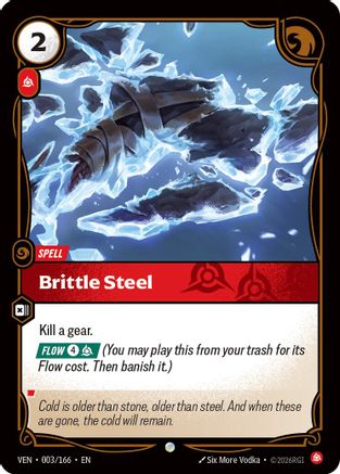 Brittle Steel (VEN-003) (Foil)