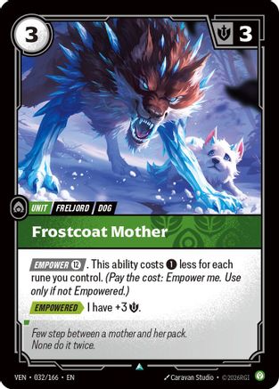 Frostcoat Mother (VEN-032) (Foil)