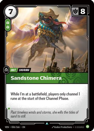 Sandstone Chimera (VEN-036) (Foil)