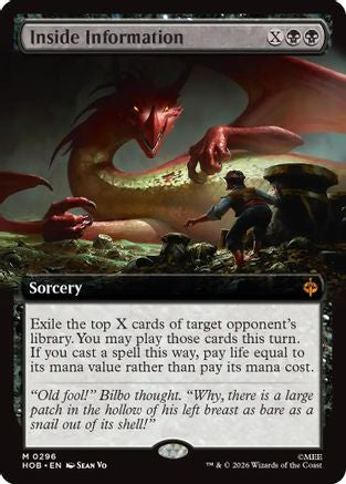 Inside Information (Extended Art) (HOB-296)