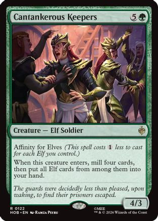 Cantankerous Keepers (HOB-122) (Foil)