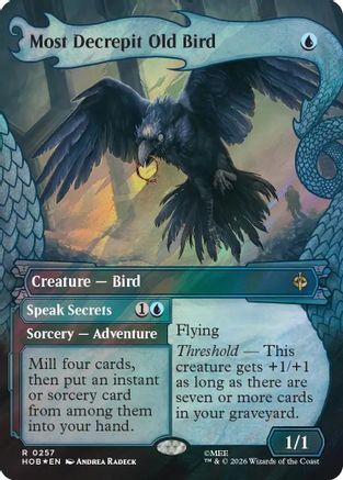 Most Decrepit Old Bird (Showcase) (Surge Foil) (HOB-257)