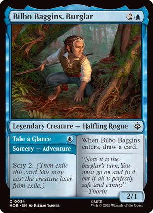 Bilbo Baggins, Burglar (HOB-034) (Foil)