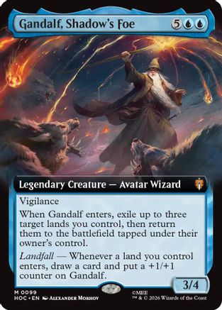 Gandalf, Shadow's Foe (Extended Art) (HOC-099)