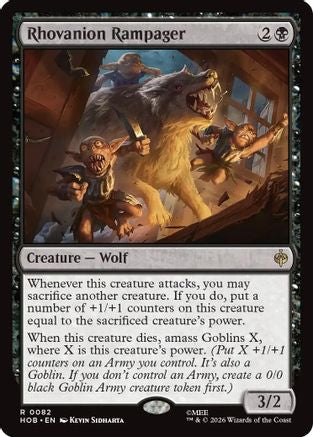 Rhovanion Rampager (HOB-082) (Foil)