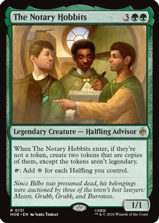 The Notary Hobbits (HOB-131) (Foil)