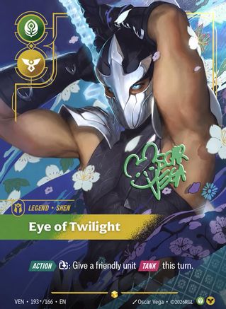 Shen - Eye of Twilight (Signature) (VEN-193*) (Foil)