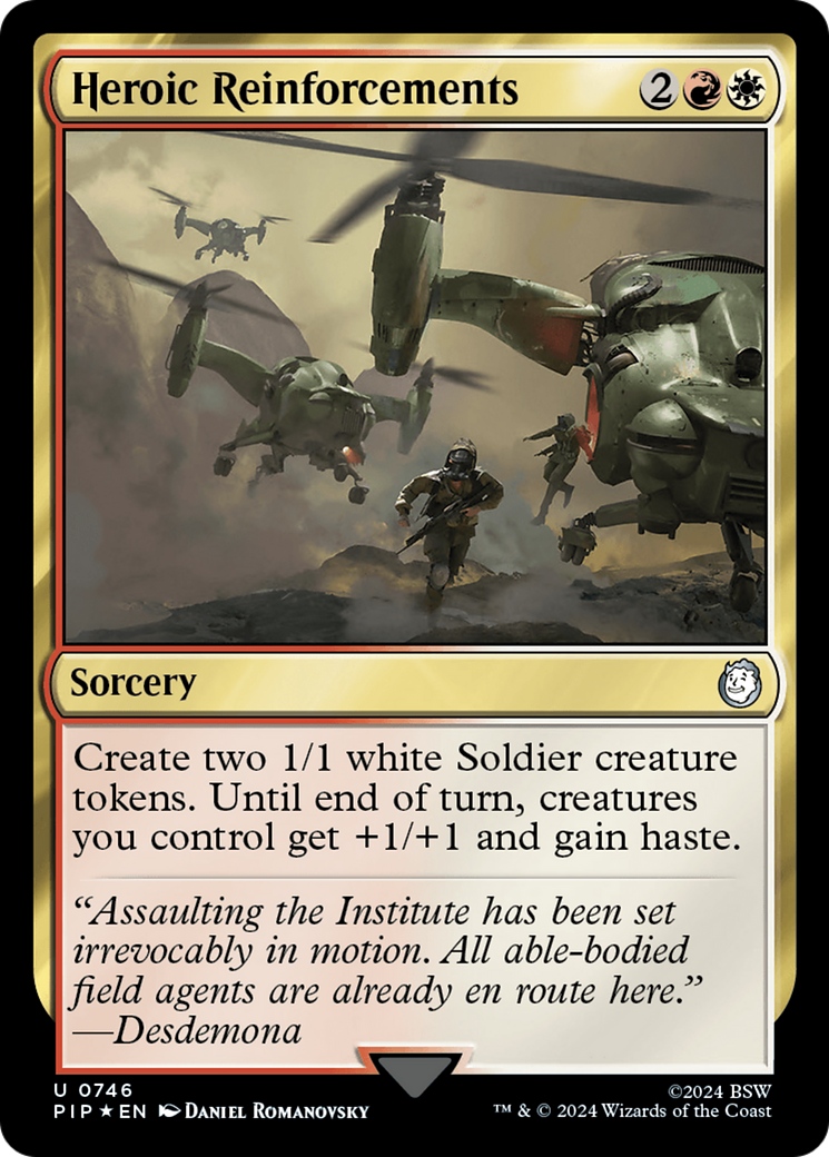 Heroic Reinforcements (PIP-746) (Surge Foil)