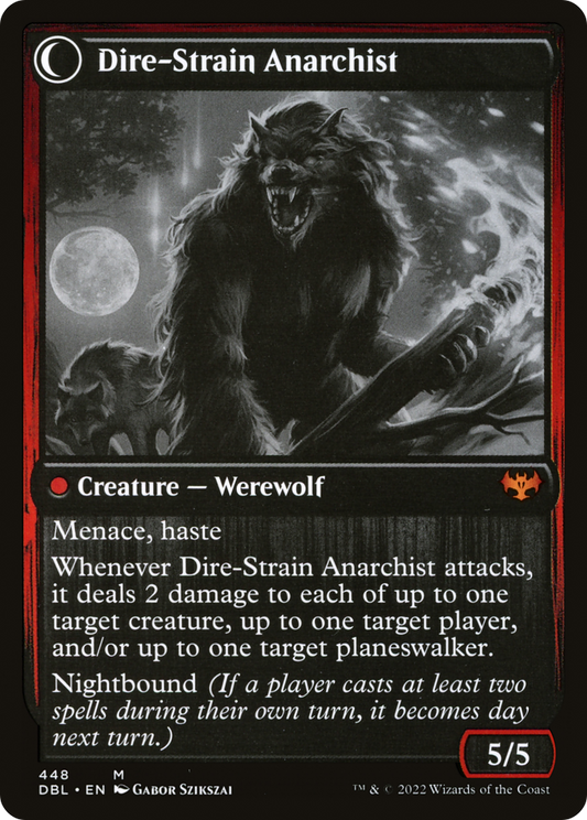 Volatile Arsonist // Dire-Strain Anarchist (DBL-448) (Foil)