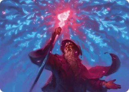 Wizard's Staff Art Card (ASHOB-015)