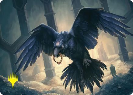 Most Decrepit Old Bird Art Card (Gold-Stamped) (ASHOB-042)