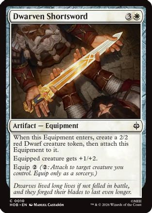 Dwarven Shortsword (HOB-010)