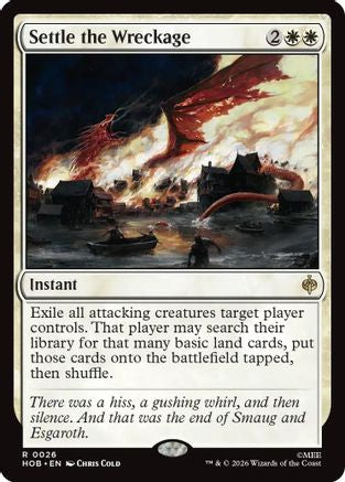 Settle the Wreckage (HOB-026) (Foil)