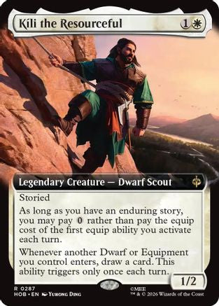 Kili the Resourceful (Extended Art) (HOB-287)