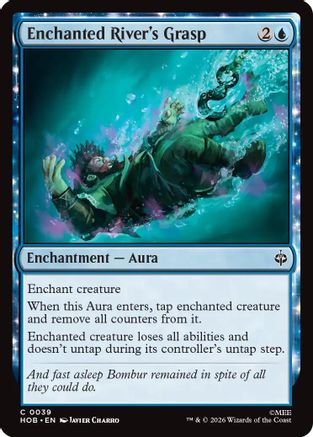 Enchanted River's Grasp (HOB-039) (Foil)