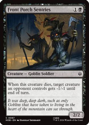 Front Porch Sentries (HOB-067) (Foil)