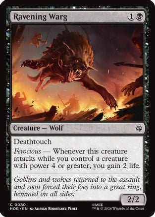 Ravening Warg (HOB-080)