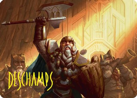 Thorin, Company's Leader Art Card (Gold-Stamped Signature) (ASHOB-047)