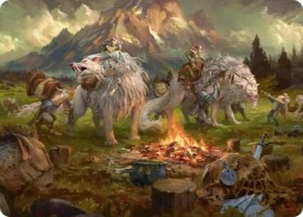Mount Gundabad Mobilizes Art Card (ASHOB-054)