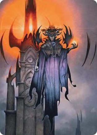 Sauron, the Lidless Eye Art Card (ASHOB-036)