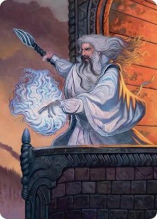 Saruman of Many Colors Art Card (ASHOB-035)