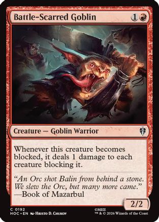 Battle-Scarred Goblin (HOC-192)