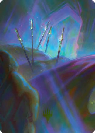 Long-Lost Lances Art Card (7/12) (ASHOB-007)