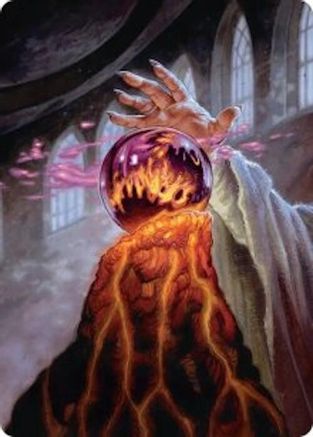 Palantir of Orthanc Art Card (ASHOB-037)