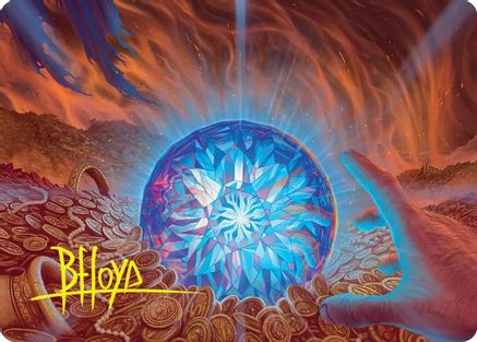 The Arkenstone Art Card (Gold-Stamped Signature) (ASHOB-044)