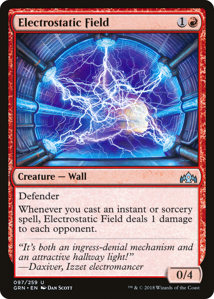 Electrostatic Field (GRN-097) (Foil)