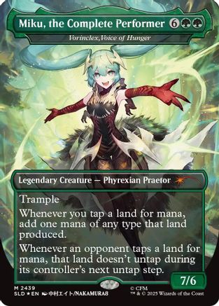 Miku, the Complete Performer - Vorinclex, Voice of Hunger (SLD-2439) (Foil)