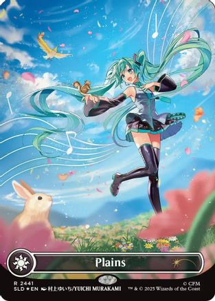 Plains (2441) (SLD-2441) (Full Art) (Foil)
