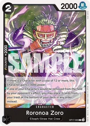 Roronoa Zoro (095) (OP17-095)