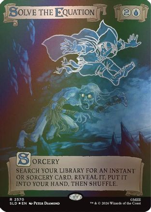Solve the Equation (2570) (Out Of Sight Foil) (SLD-2570)