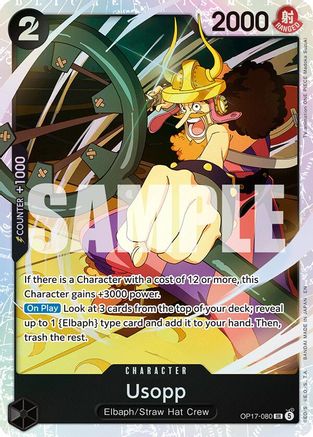 Usopp (OP17-080) (Foil)