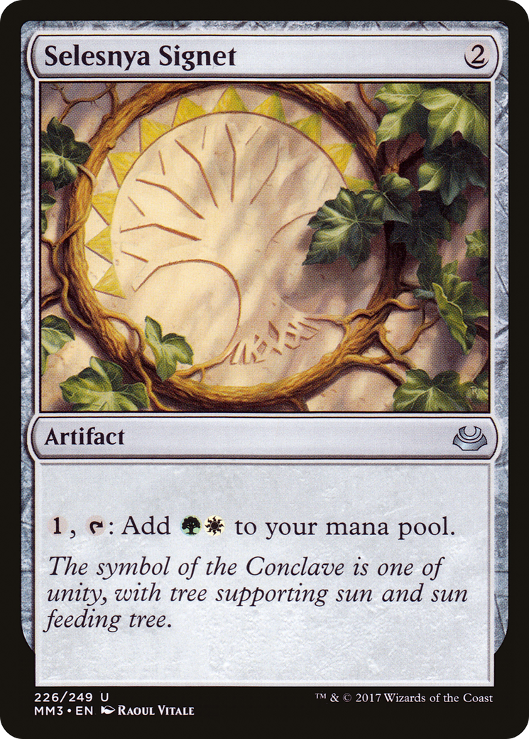 Selesnya Signet (MM3-226) (Foil)