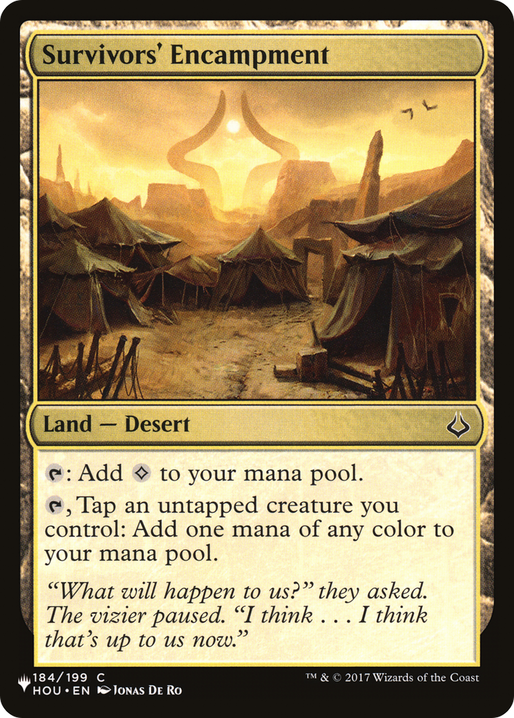 Survivors' Encampment (LIST-HOU-184)