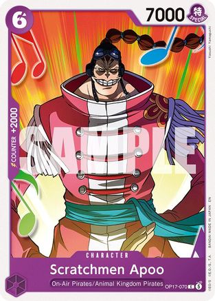 Scratchmen Apoo (OP17-070)
