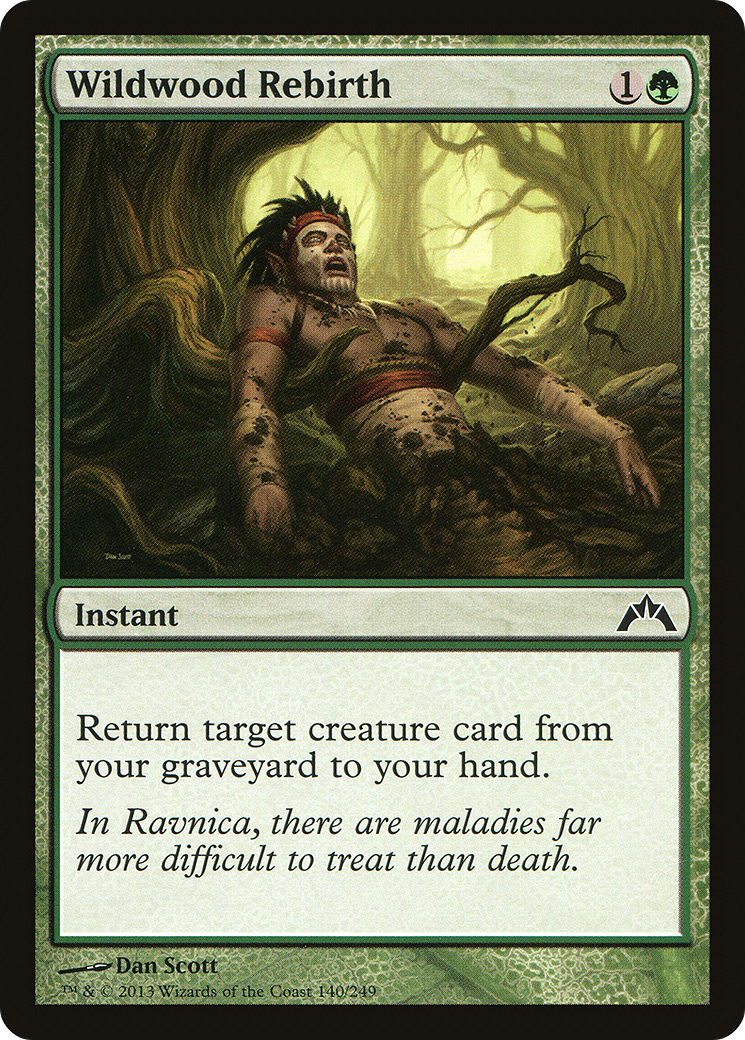 Wildwood Rebirth (GTC-140) (Foil)