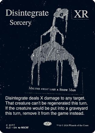 Disintegrate (0177) (SLZ-177)