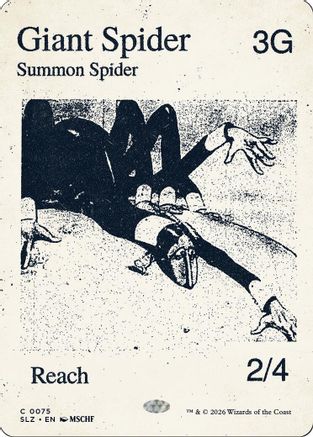 Giant Spider (0075) (SLZ-075)