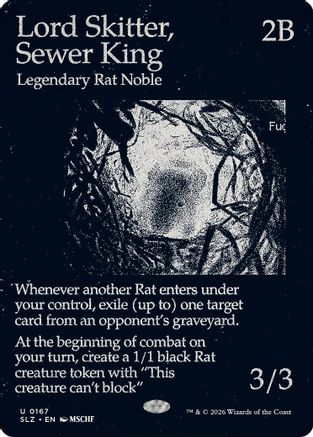 Lord Skitter, Sewer King (0167) (SLZ-167)
