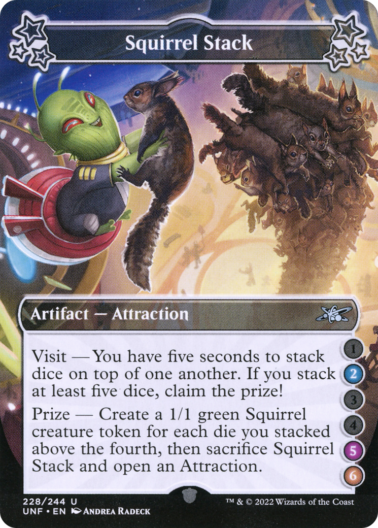 Squirrel Stack (UNF-228C) (Foil)
