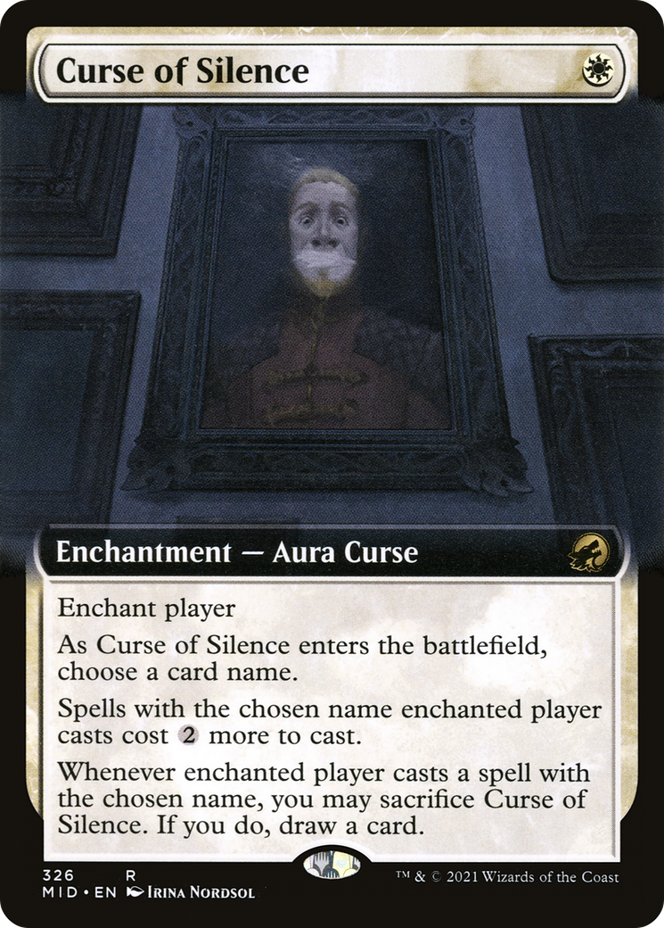 Curse of Silence (MID-326) (Extended Art) (Foil)