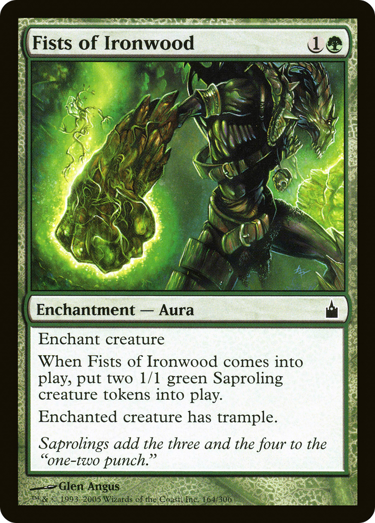 Fists of Ironwood (RAV-164) (Foil)